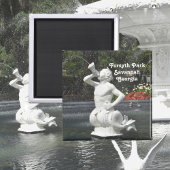 Savannah GA Forsyth Park Fountain Triton Magneet