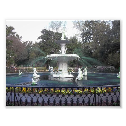 Savannah, GA Foto Afdruk (Voorkant)