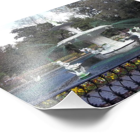 Savannah, GA Foto Afdruk (Hoek)