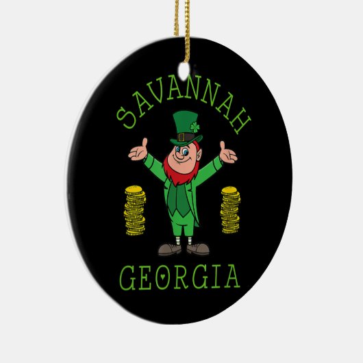 Savannah GA Keramisch Ornament (Rechts)