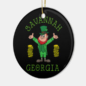 Savannah GA Keramisch Ornament (Links)