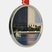 "SAVANNAH, GA" METALEN ORNAMENT (Rechts)