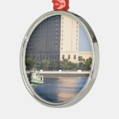 "SAVANNAH, GA" METALEN ORNAMENT (Links)