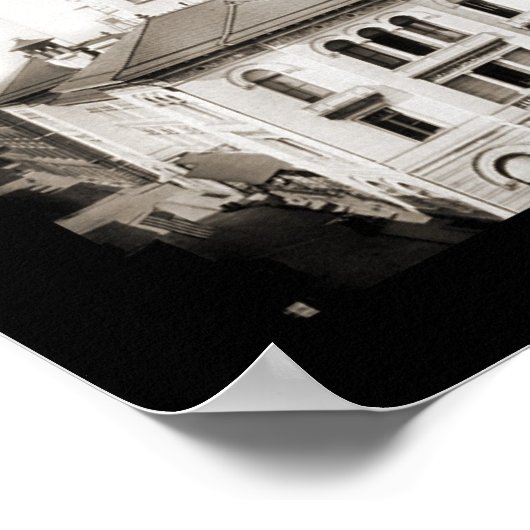 Savannah GA Panoramic Photo 1909 Poster (Hoek)