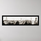 Savannah GA Panoramic Photo 1909 Poster (Voorkant)