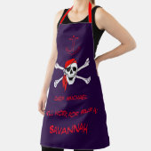 Savannah GA Pirate Skull Crossbones schip Anchor Schort (Insitu)