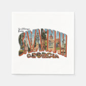 Savannah GA Servet (Voorkant)