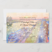 Savannah GA Street Sunset Engagement Party Kaart (Voorkant)