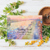 Savannah GA Street Wishing Well Wedding Informatiekaartje