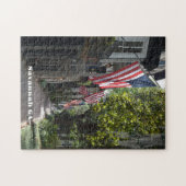 Savannah GA vlag gelinkt e Jones St Photographic Legpuzzel (Horizontaal)