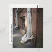 Savannah Gargoyle Post Card Briefkaart (Voorkant / Achterkant)