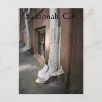 Savannah Gargoyle Post Card Briefkaart
