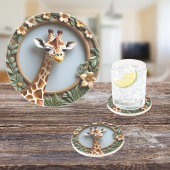 Savannah Gaze Round Sandstone Zandsteen Onderzetter