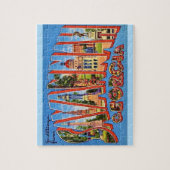 Savannah Georgia 8x10 Briefkaart Legpuzzel (Verticaal)