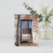 Savannah Georgia Antebellum Tower Foto Briefkaart (Staand voorkant)