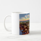 Savannah, Georgia Birdseye Uitzicht 1940 Koffiemok (Links)