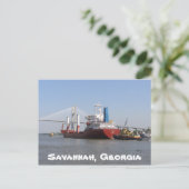 Savannah, Georgia Briefkaart (Staand voorkant)