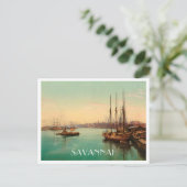 Savannah Georgia  Briefkaart (Staand voorkant)