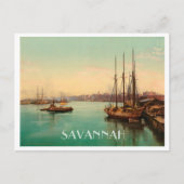 Savannah Georgia  Briefkaart (Voorkant)