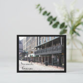 Savannah, Georgia Briefkaart (Staand voorkant)