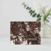 Savannah Georgia Briefkaart (Staand voorkant)