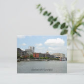 Savannah Georgia Briefkaart (Staand voorkant)