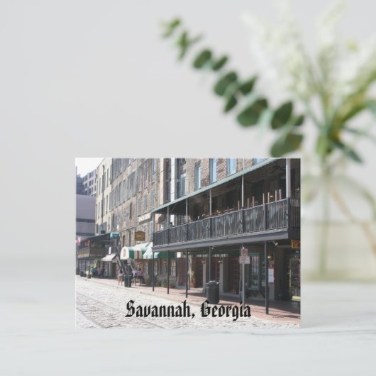 Savannah, Georgia Briefkaart (Staand voorkant)