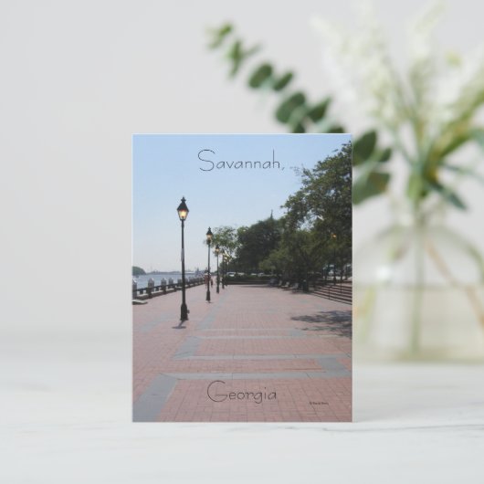 Savannah, Georgia Briefkaart (Staand voorkant)