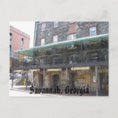 Savannah, Georgia Briefkaart (Voorkant)
