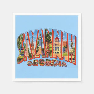 Savannah Georgia Cocktail servetten