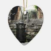 Savannah Georgia Downtown Historic Keramisch Ornament (Links)