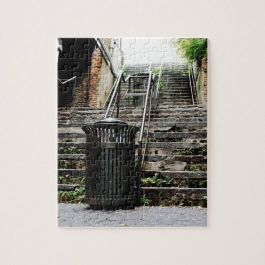 Savannah Georgia Downtown Historic Legpuzzel (Verticaal)