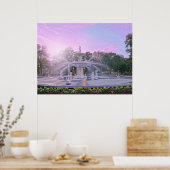 Savannah Georgia Forsyth Park Fountain Poster (Keuken)
