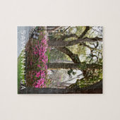 Savannah Georgia | Forsyth Park Spring Azaleas Legpuzzel (Horizontaal)