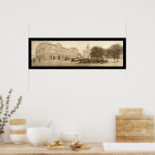 Savannah, Georgia Foto 1909 Poster (Keuken)