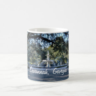 Savannah Georgia Fountain Coffee Mok
