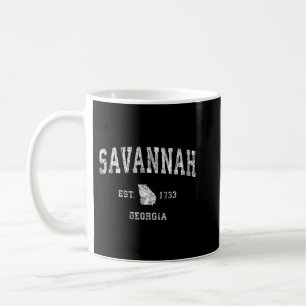 Savannah Georgia GA  Athletic Sports Design Koffiemok