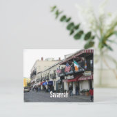 Savannah Georgia GA Briefkaart (Staand voorkant)