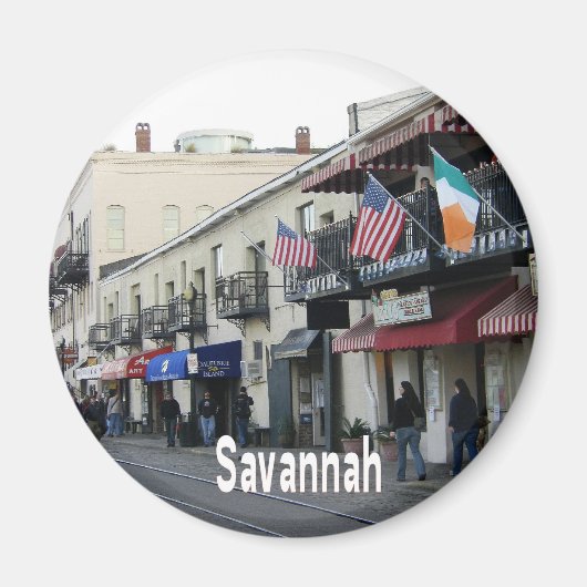 Savannah Georgia GA Magneet (Voorkant)