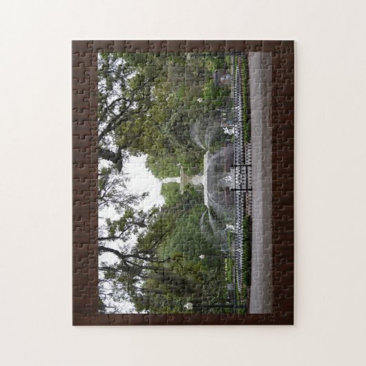 Savannah Georgia Historic Puzzle Legpuzzel (Verticaal)