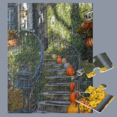 Savannah Georgia Historisch huis Herfst Legpuzzel