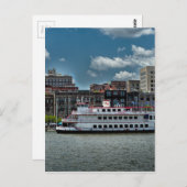 savannah georgia historische architectuur oude cit briefkaart (Voorkant / Achterkant)