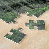 Savannah, Georgia, levende eik behangen met Legpuzzel (Zijkant)