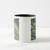 Savannah, Georgia, levende eik-boom gedraaid met Mok (Midden)