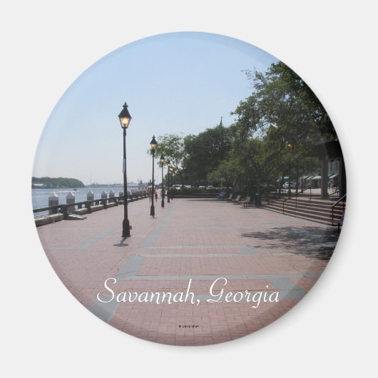 Savannah, Georgia Magneet (Voorkant)