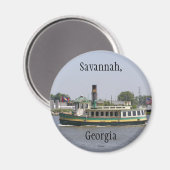 Savannah, Georgia Magneet (Voorkant / Achterkant)