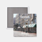 Savannah, Georgia Magneet (Voorkant / Achterkant)