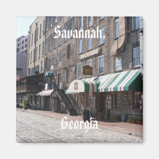 Savannah, Georgia Magneet (Voorkant)
