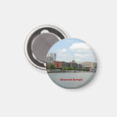 Savannah Georgia Magneet (Voorkant / Achterkant)