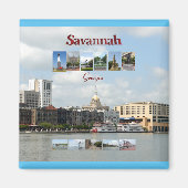 Savannah, Georgia Magneet (Voorkant)